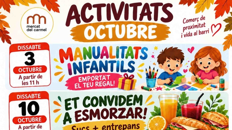 Taller infantil de manualitats: "El bosc de la tardor"