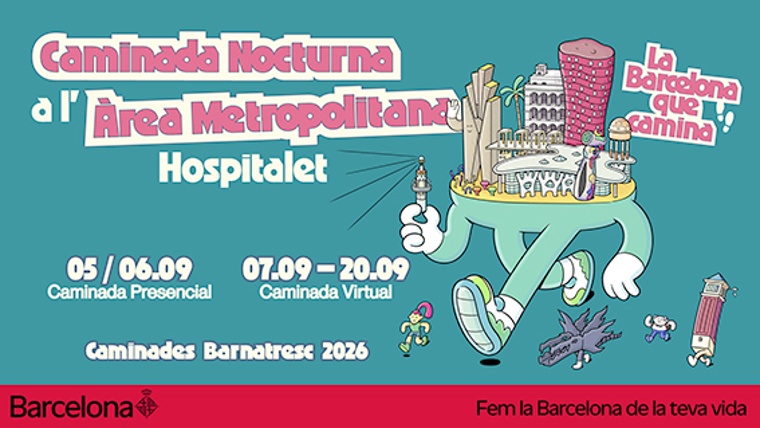 Caminada: Àrea Metropolitana de Barcelona - l'Hospitalet de Llobregat - Barcelona