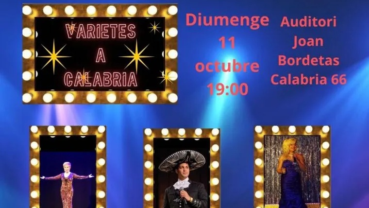 Espectacle: "Varietes a Calabria", de l'Associació Pro Teatre Talia Olympia